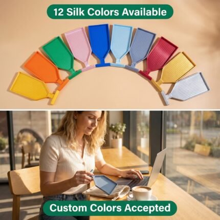 12 silk colors custom 3D printed diamond painting drill tray