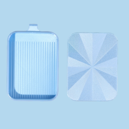 Sky Blue 3D printed diamond art tray and silk-finish lid.