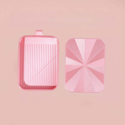 Silk Pink 3D printed diamond art tray and silk-finish lid.